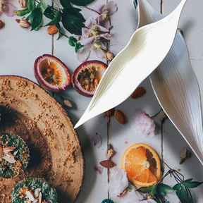 Porcelain Leaf Accent Set (2 Pieces)