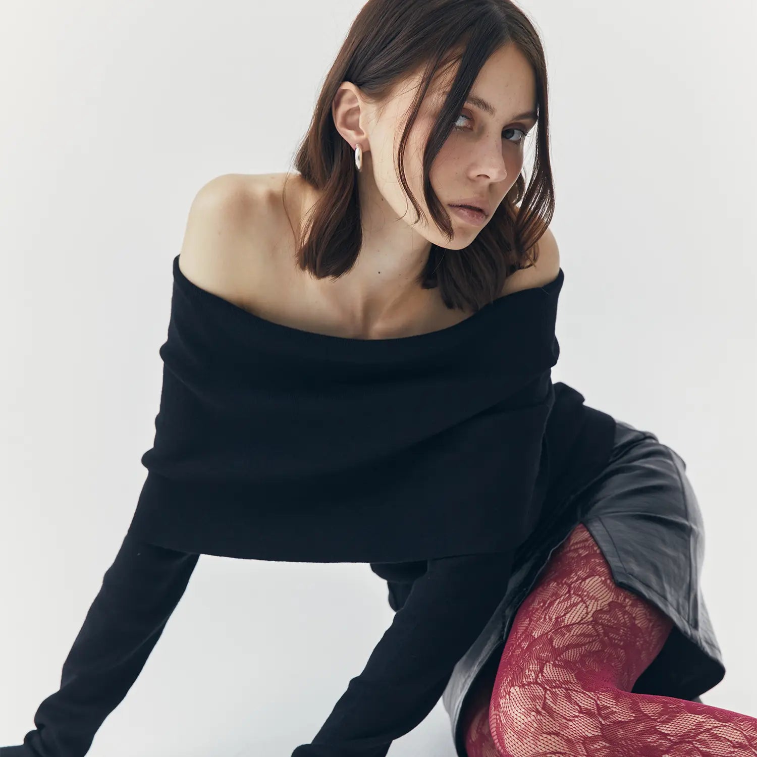 Sia Off Shoulder Knit Top