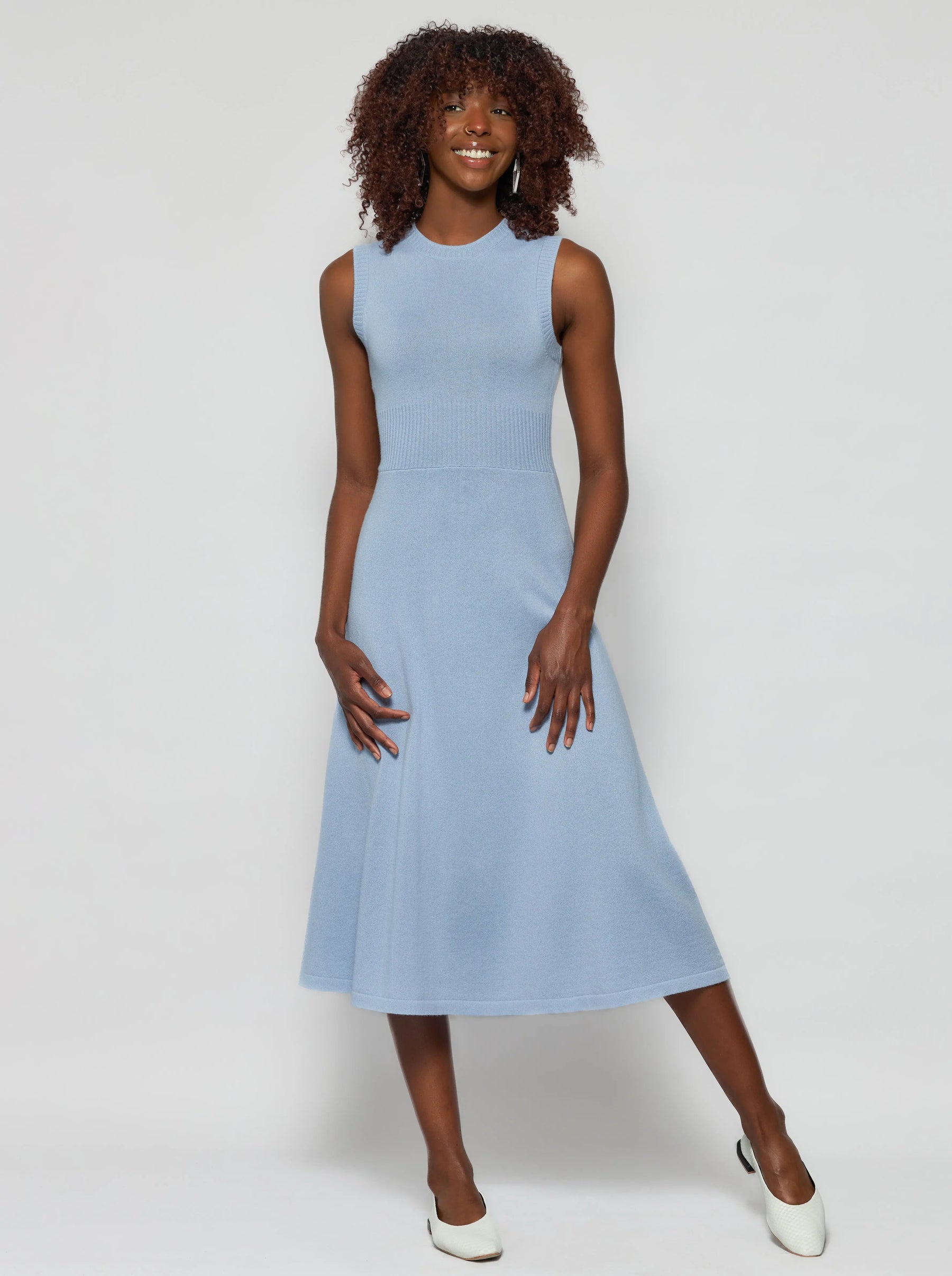 Calypso Cashmere Midi Dress
