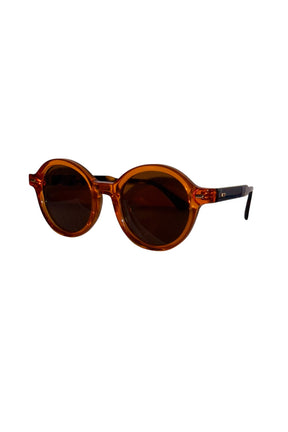 Topaz Round 48mm Sunglasses