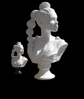 Mini Resurgence Baddie Bust Sculpture