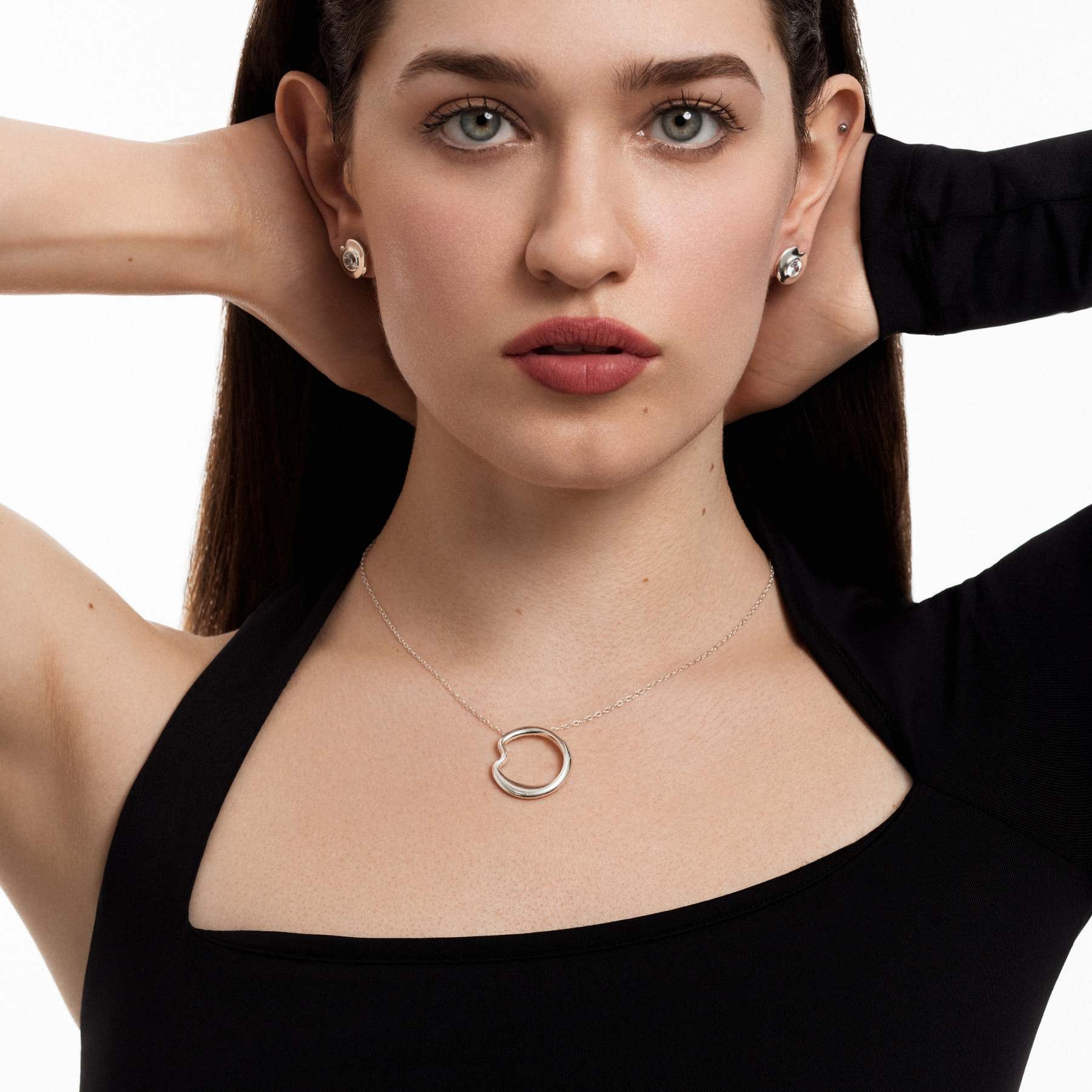 Tufa Pendant - Silver