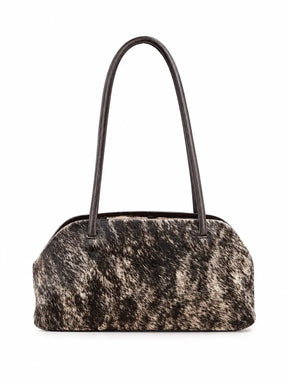 Ebène Unique Hair-On Cowhide Shoulder Bag