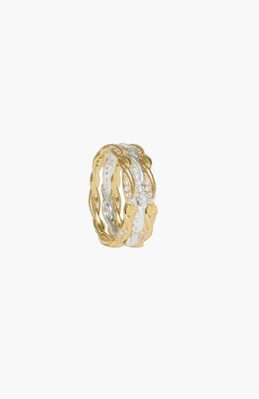 Sacred Vine Band Ring
