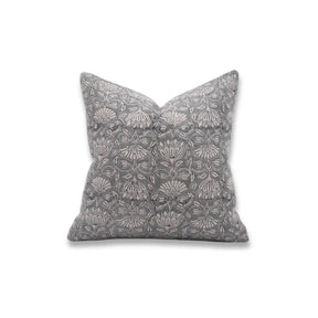 Handmade Block Print Thick Linen Pillow Cover - Ulta Kamal