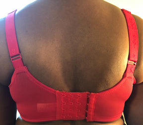 Elila Stretch Lace Full Coverage Underwire Red