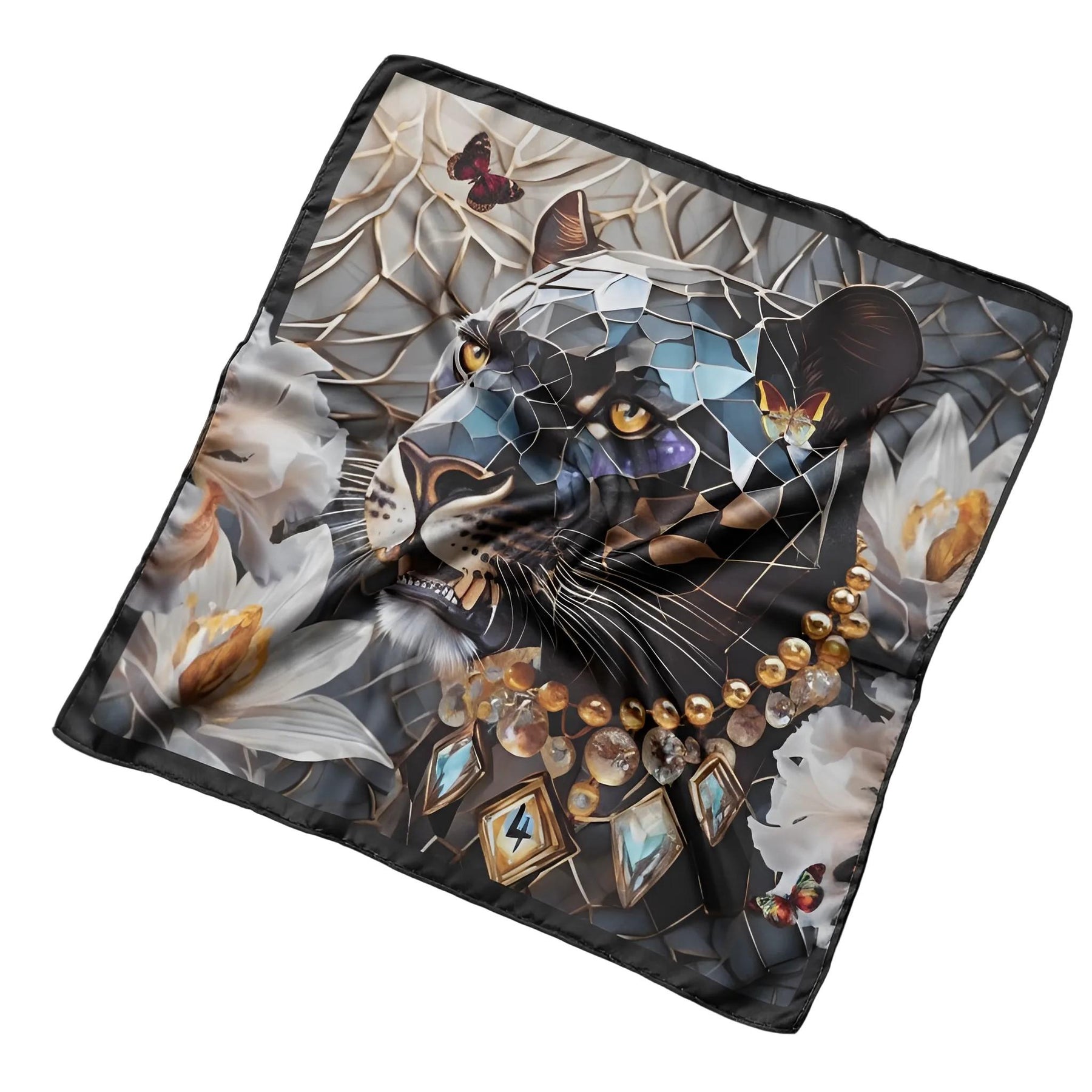 Dusk's Crystal Guardian Extra Large Silk Scarf