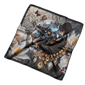 Dusk's Crystal Guardian Extra Large Silk Scarf