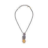 In Golden Solitude Necklace