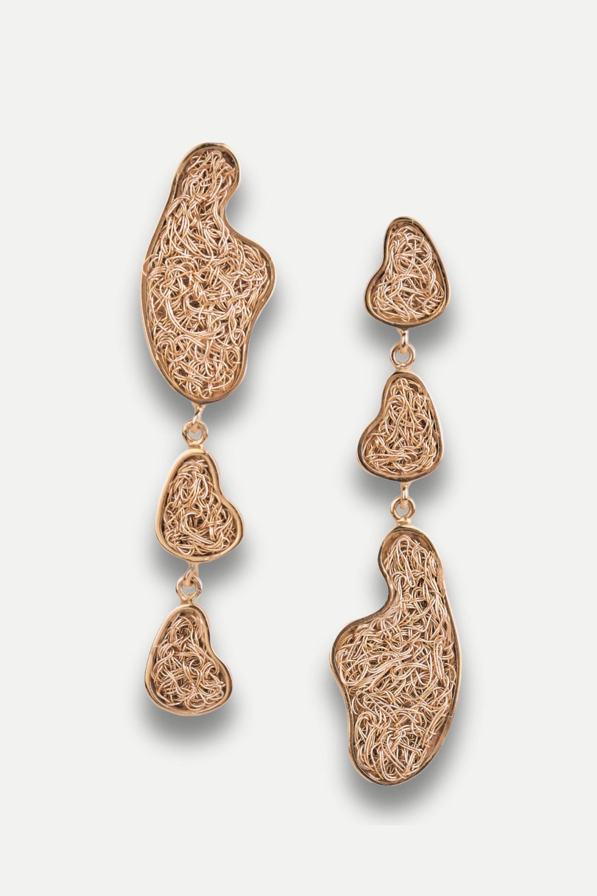 Sculpture Asymmetrical Earrings