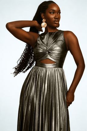 Remi Metallic Dress
