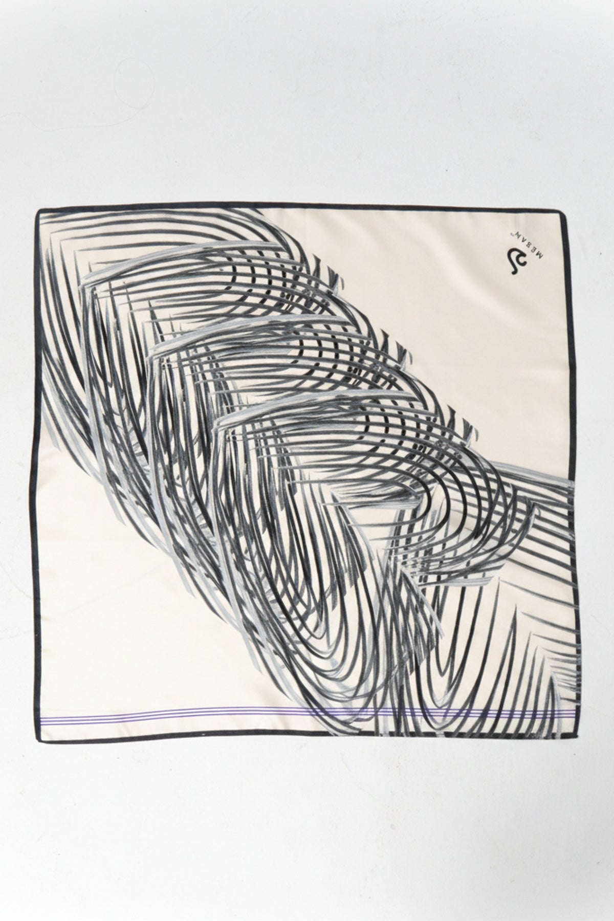 Mesan Organic Square Mulberry Silk Scarf