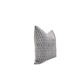 Block Print Thick Linen Boho Décor Cushion Cover- Tulsi Buti