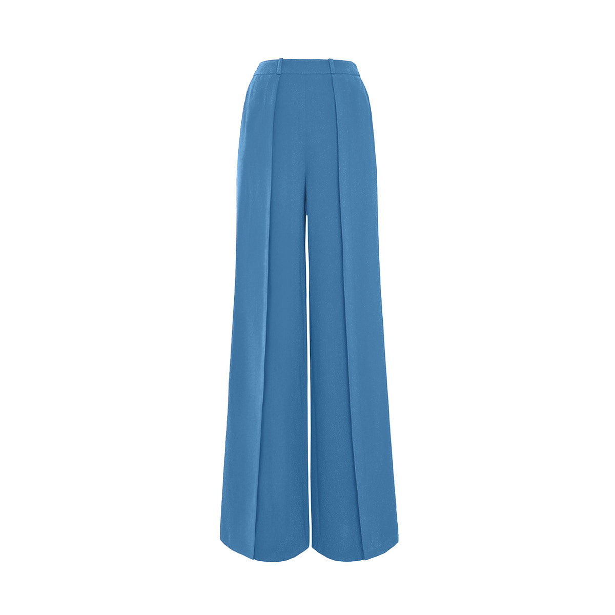 Dina Wide-Leg Crepe Pant