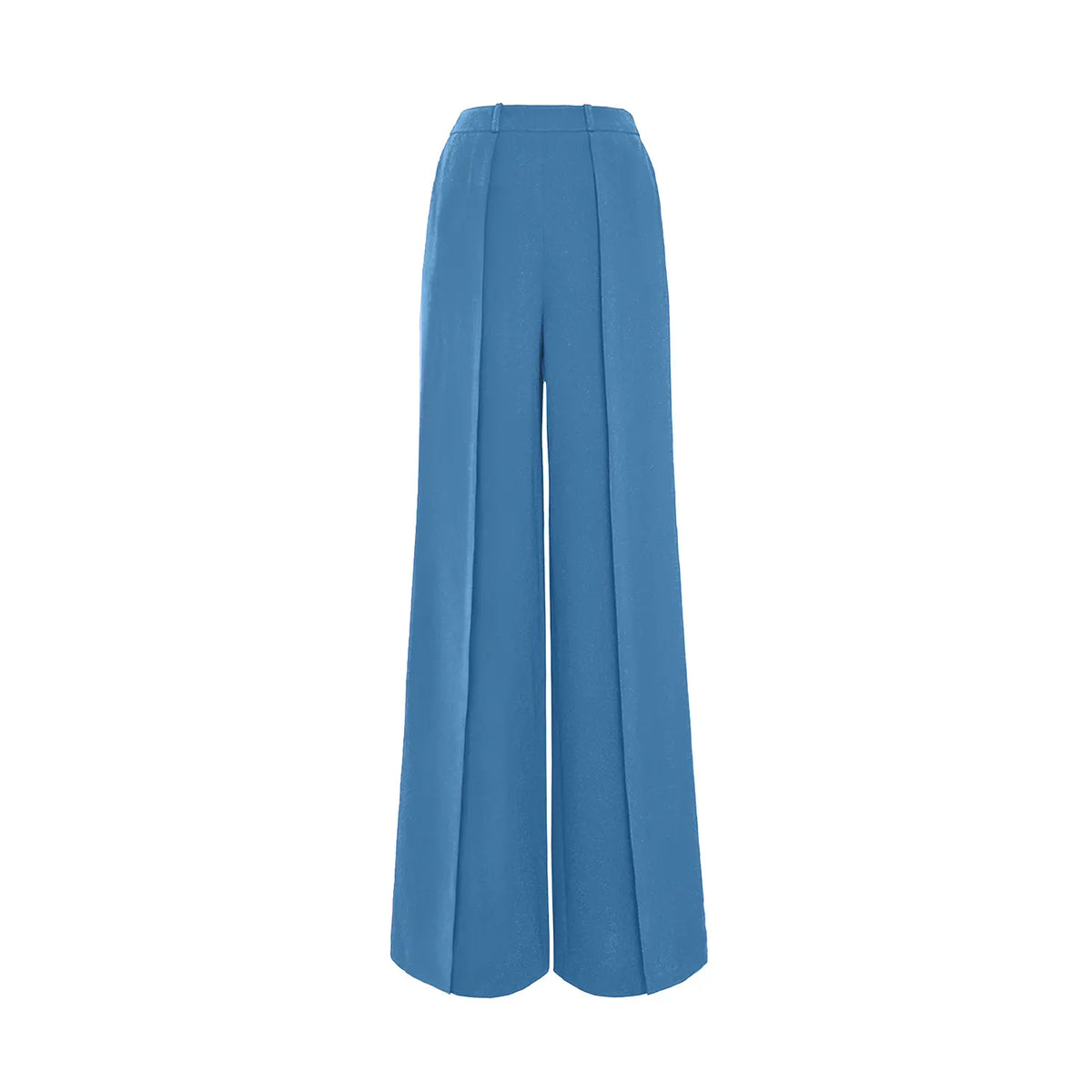 Dina Wide-Leg Crepe Pant