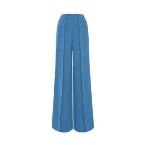 Dina Wide-Leg Crepe Pant