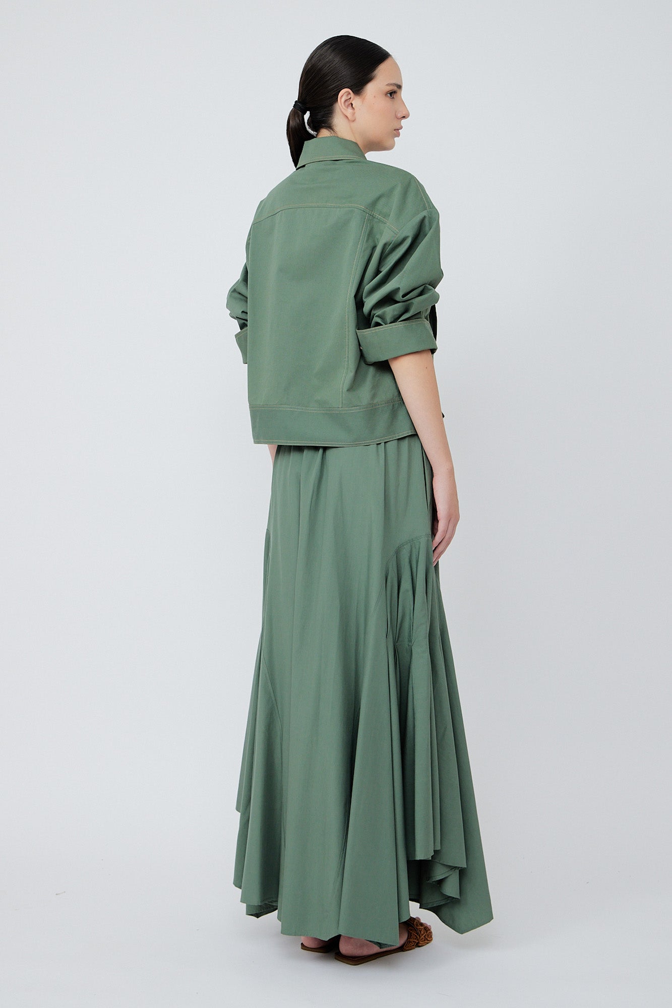 Simona Jacket | Military Green