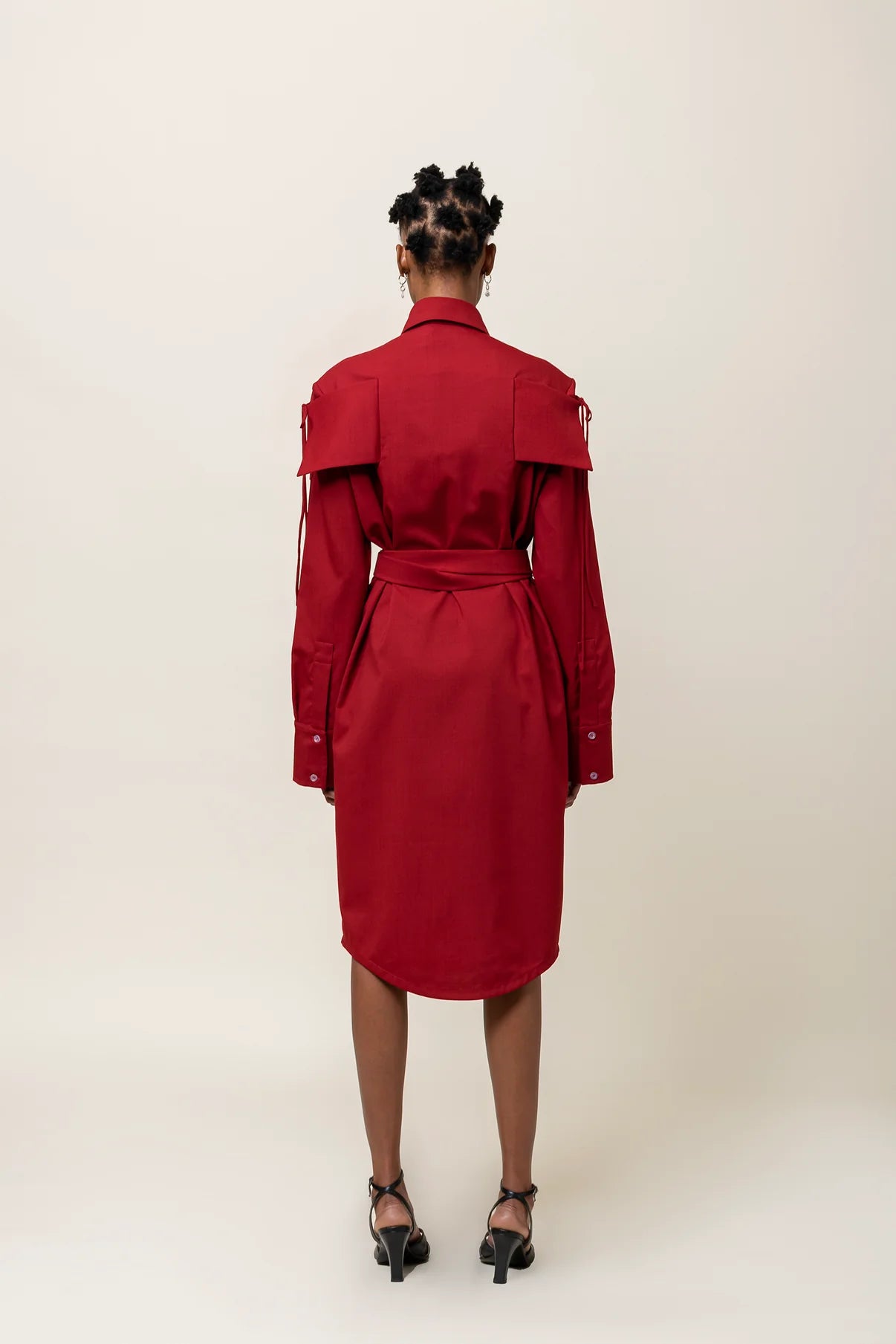Belted Shirt Dress