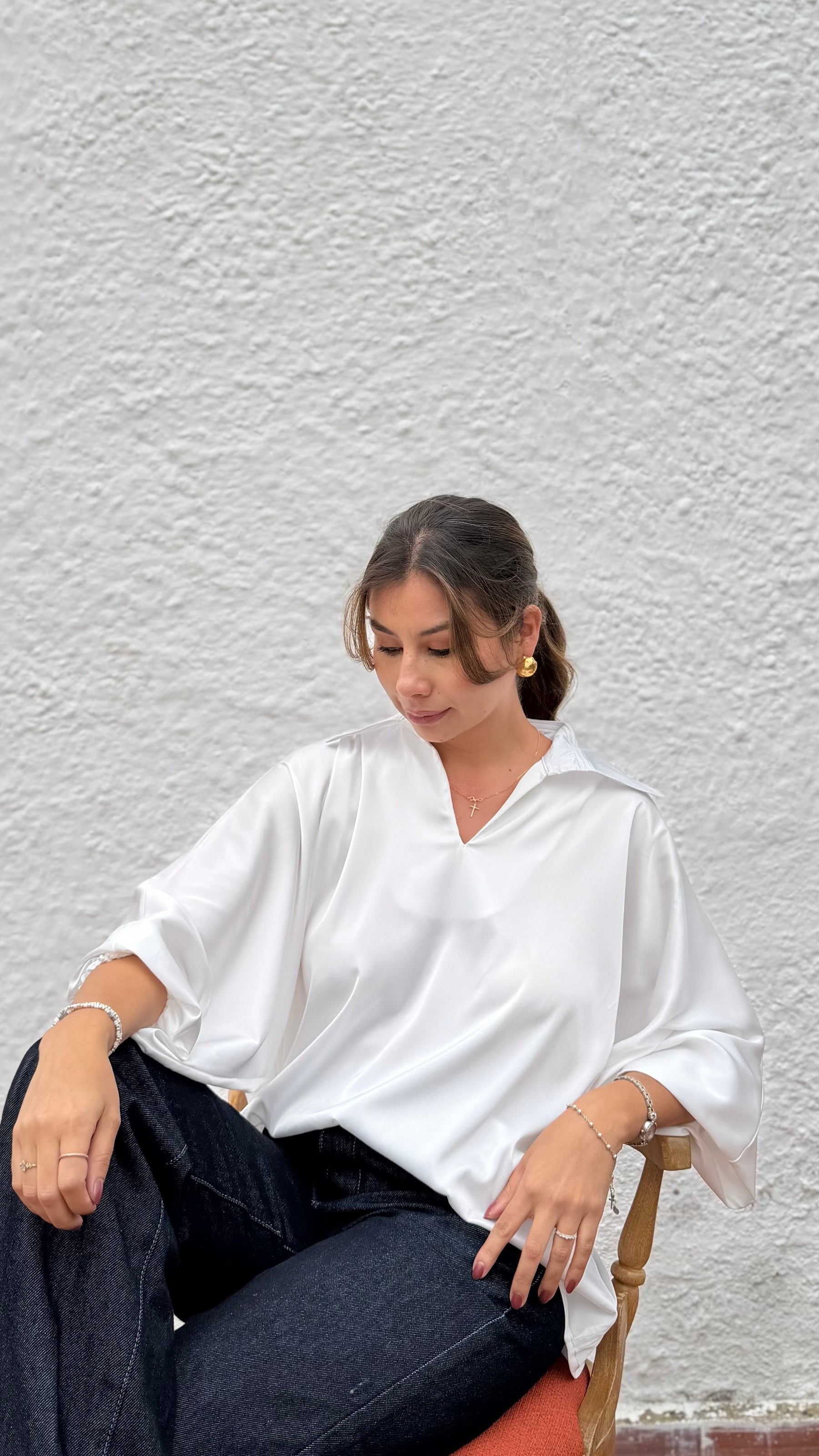 Blusa Stella Blanca