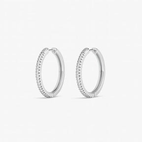 The Luminelle Pavé Hoops