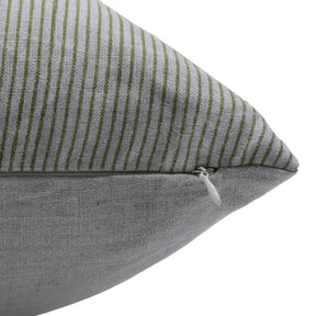 Bold And Beautiful Handmade Block Print Pure Linen Pillow Cover - Lehar