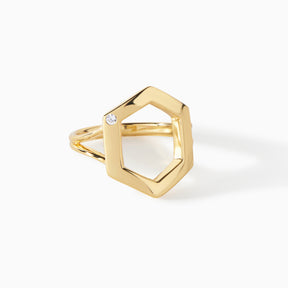 The Danielle Burnish Stone Ring