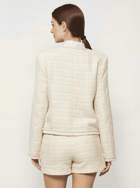 Pogonia Tweed Bouclé Crop Jacket