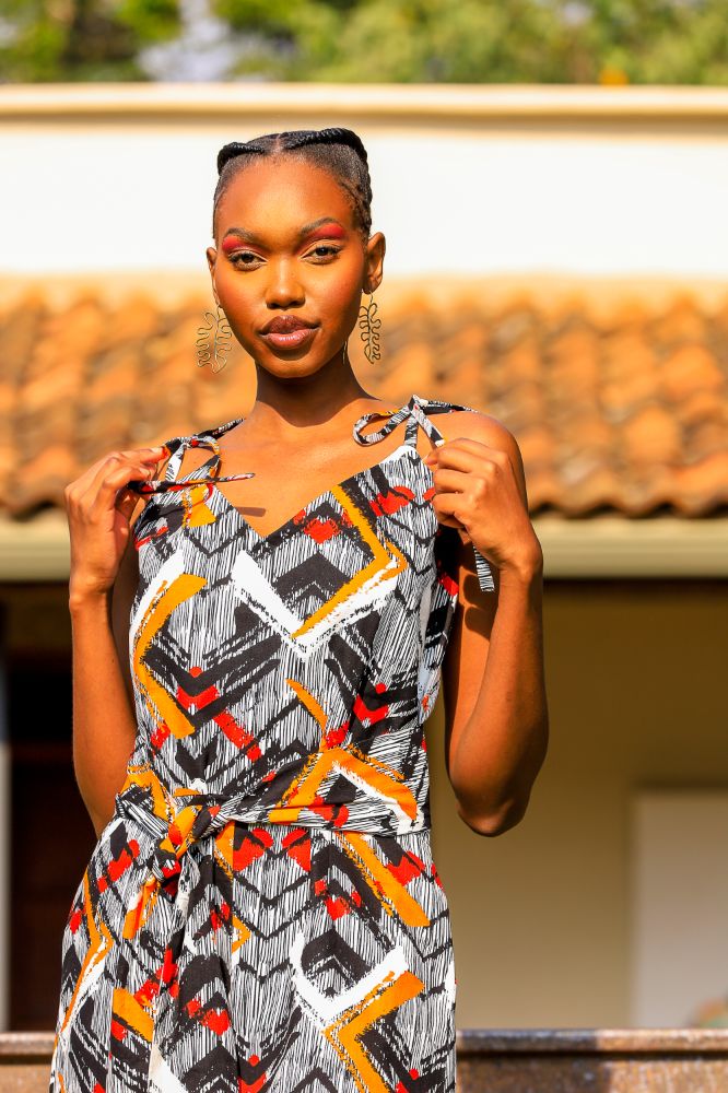Jengo Geometric Jumpsuit