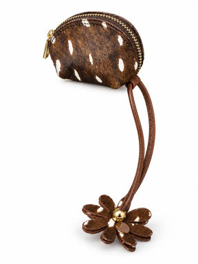 Écrin Éclat Textured Italian Leather Coin Pouch