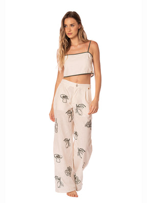 SAGE DUNES ZARIA CROP TOP 9506