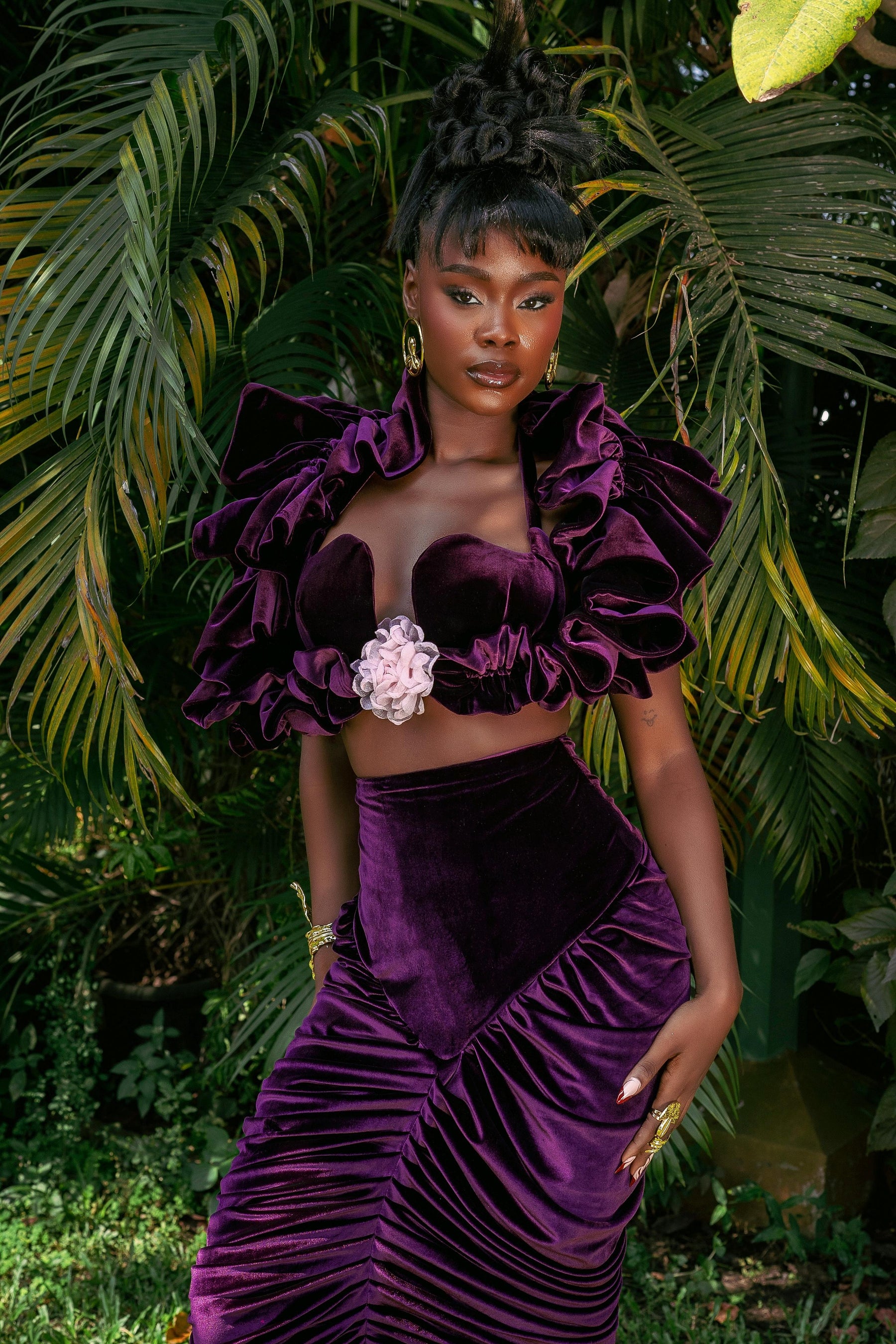 THE WISTERIA SKIRT