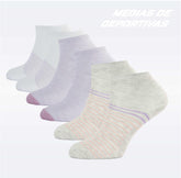 PACK DE 3 MEDIA ZAPATILLA