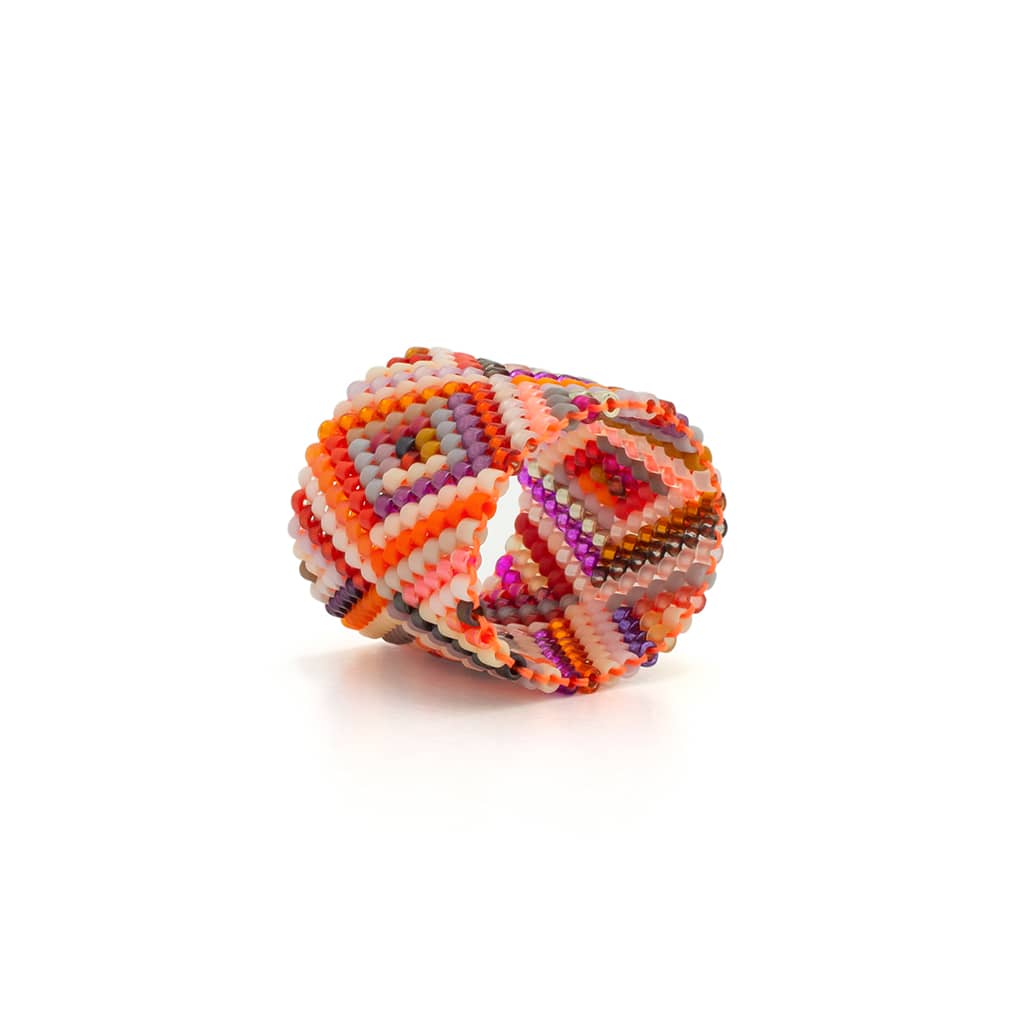 COLOR GEOMÉTRICO Miyuki Beaded Ring