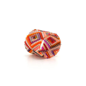 COLOR GEOMÉTRICO Miyuki Beaded Ring