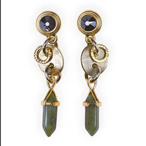Serpentine Fire Earrings