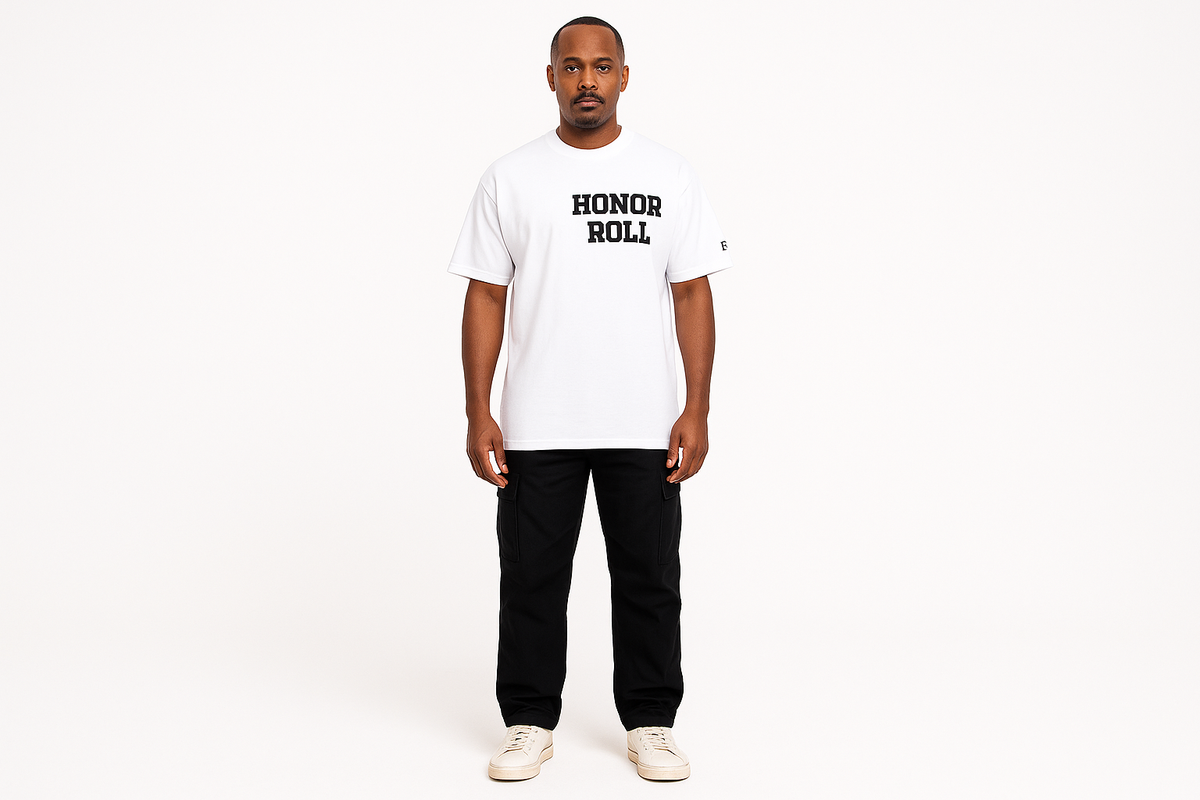 Her World Staple Tee - White