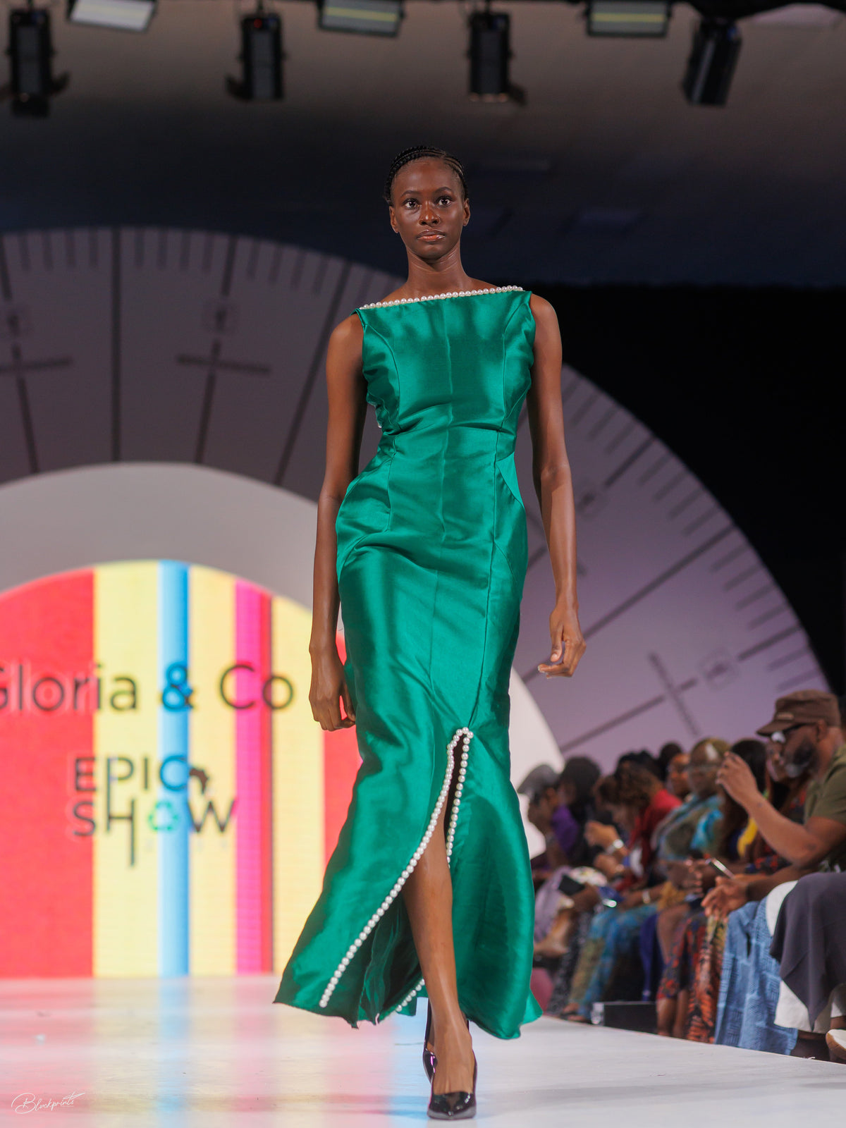 The Emerald Elegance Gown