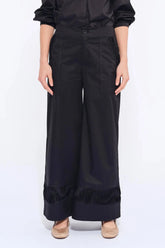 Viena Sculptural Hem Trouser
