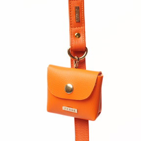 Vegan leather Waste Bag Dispenser