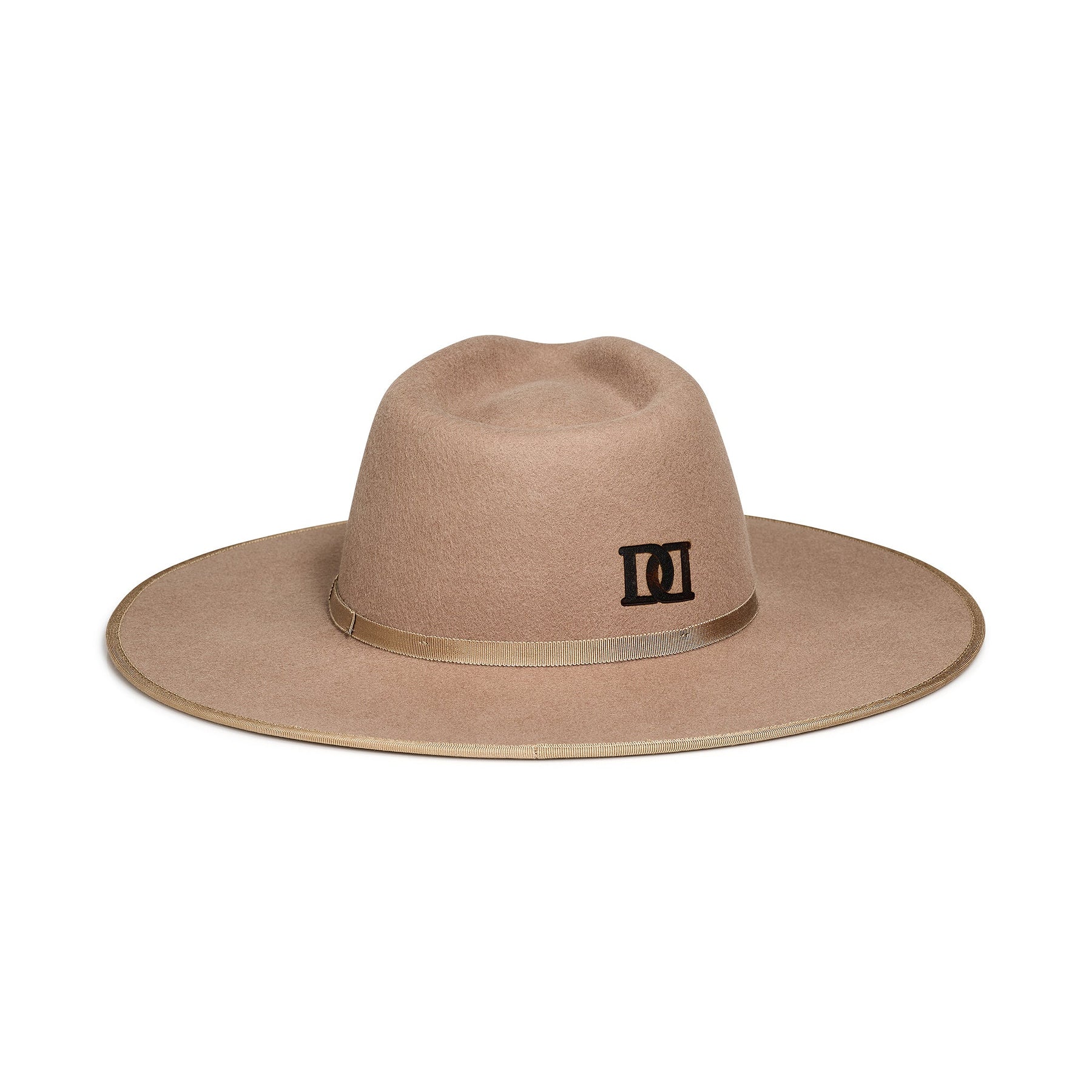 FLAT BRIM HAT - TAN