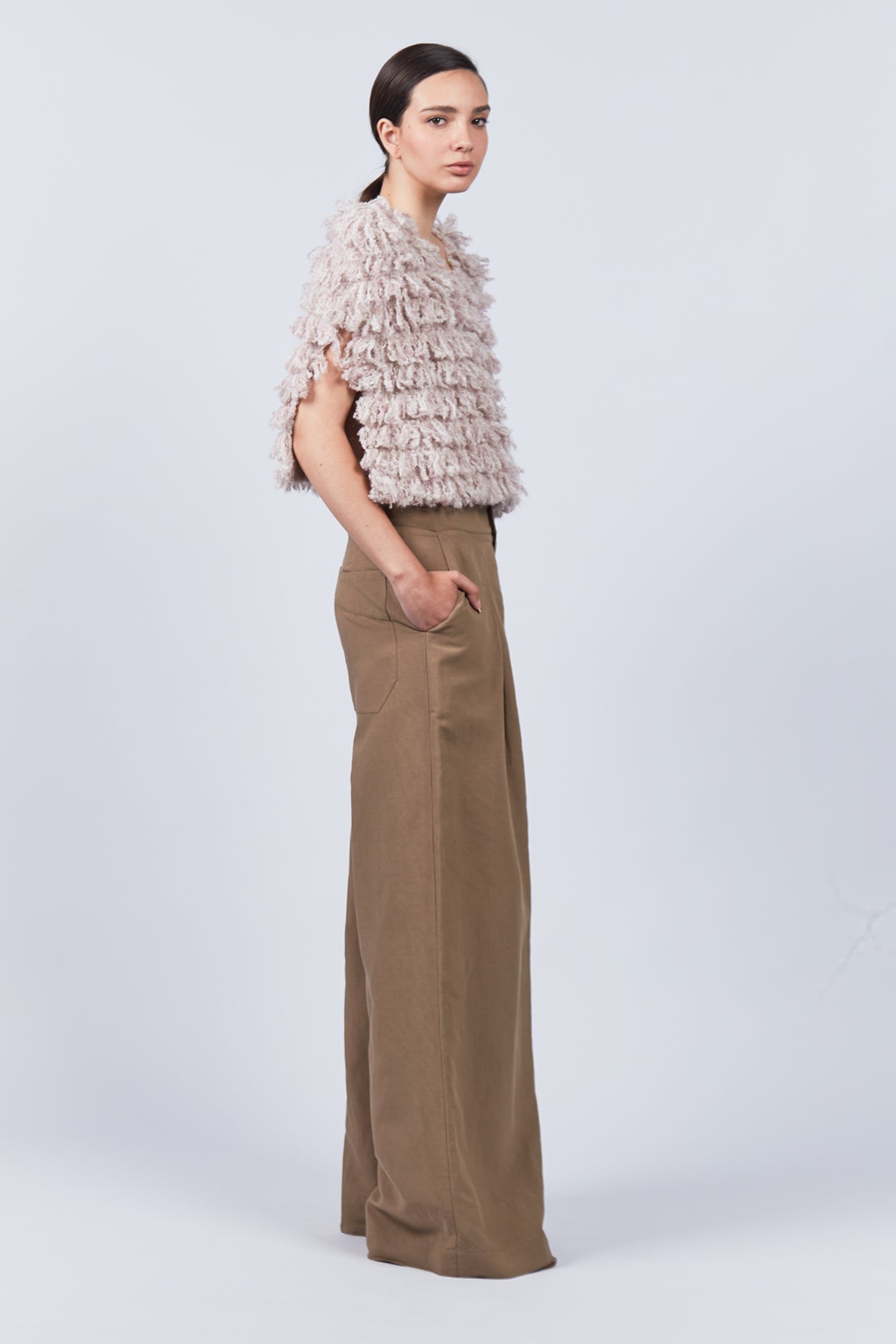 Alondra Vest | Rose Melange