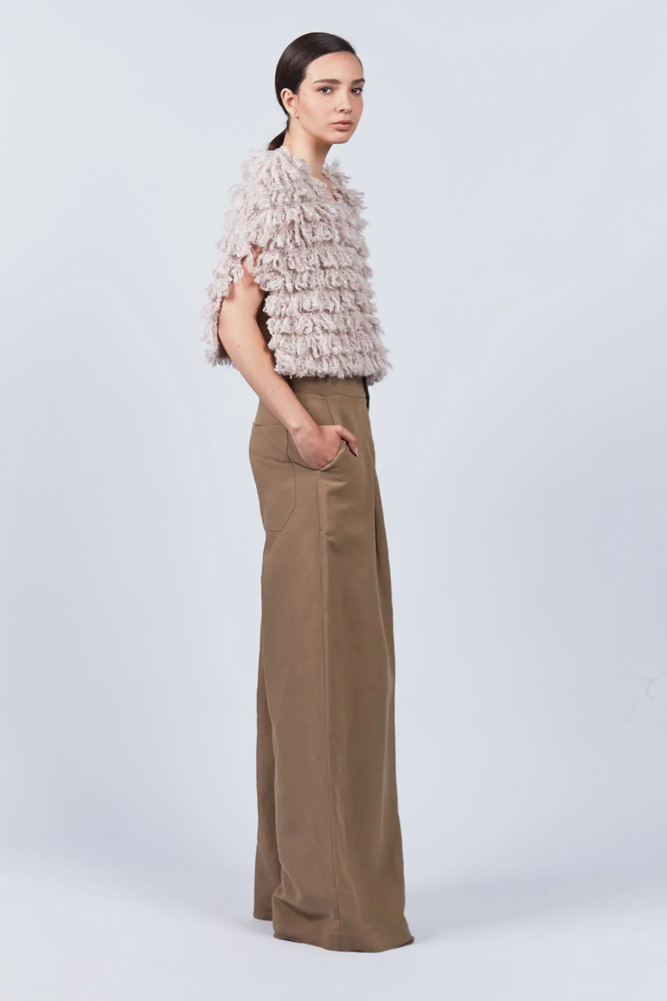 Alondra Vest | Rose Melange