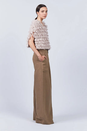 Alondra Vest | Rose Melange