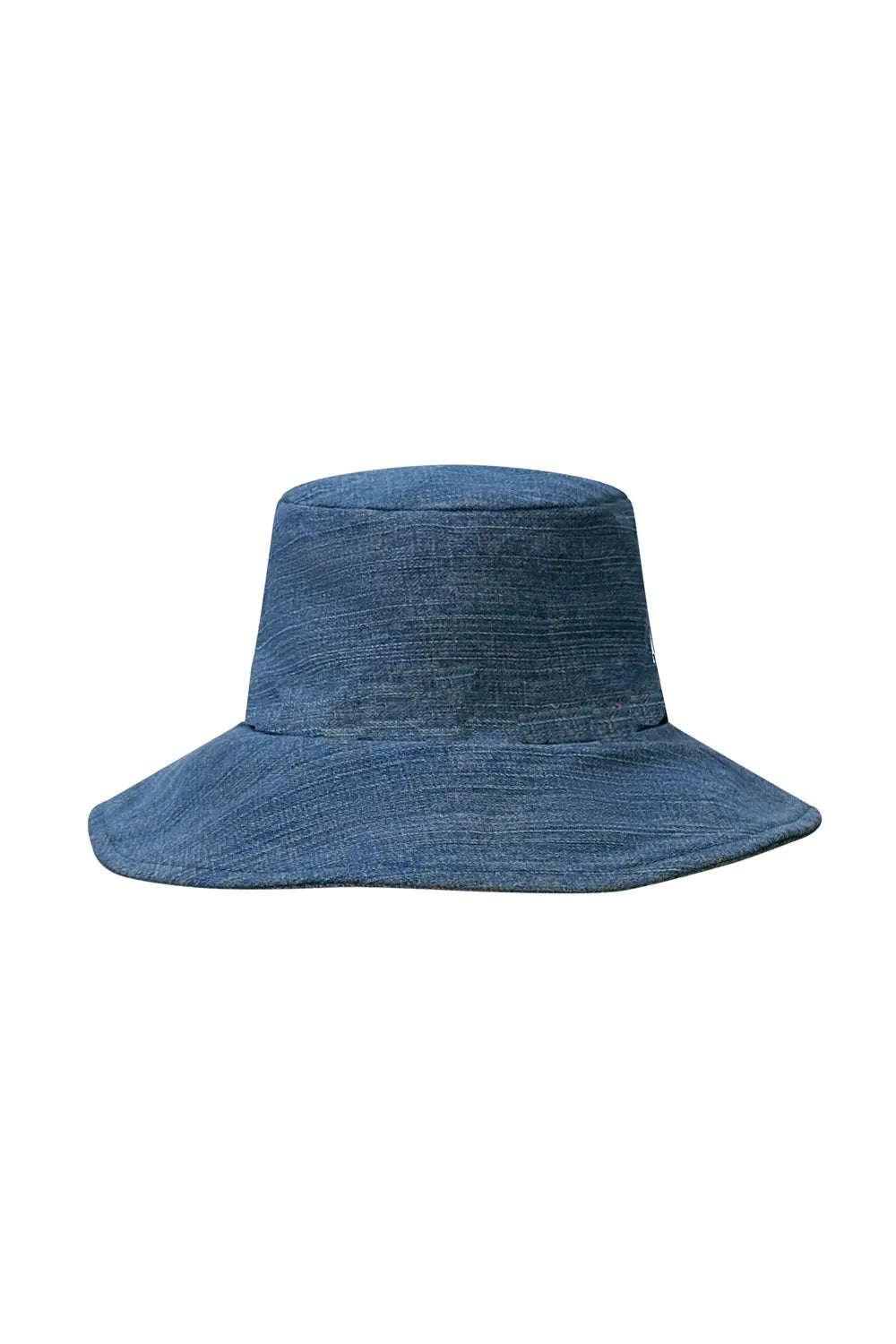 Denim Bucket Hat-Medium Blue