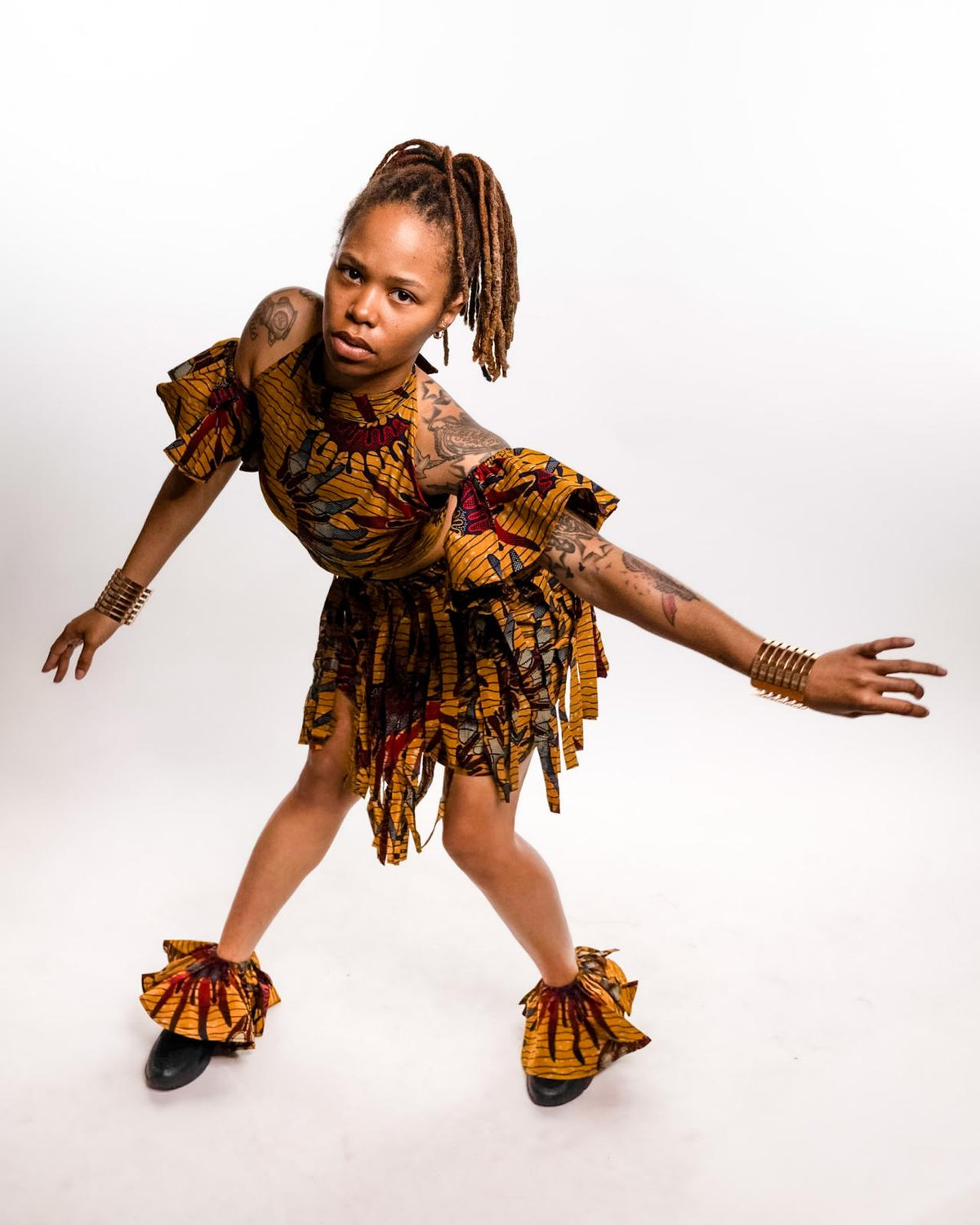 Uto Customisable Ankara Dancing Outfit
