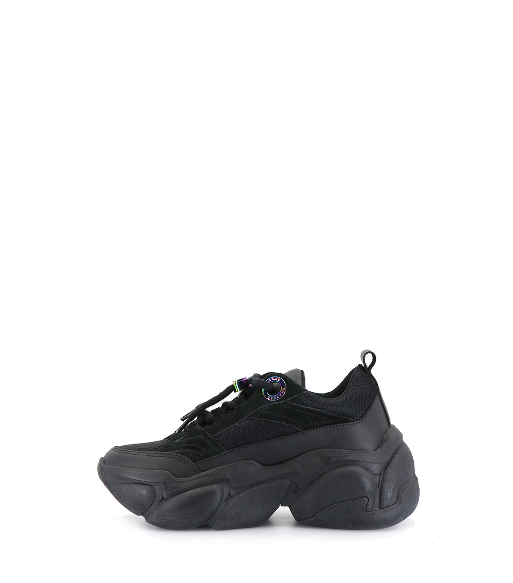 KUGA BLACK PLATFORM SNEAKERS