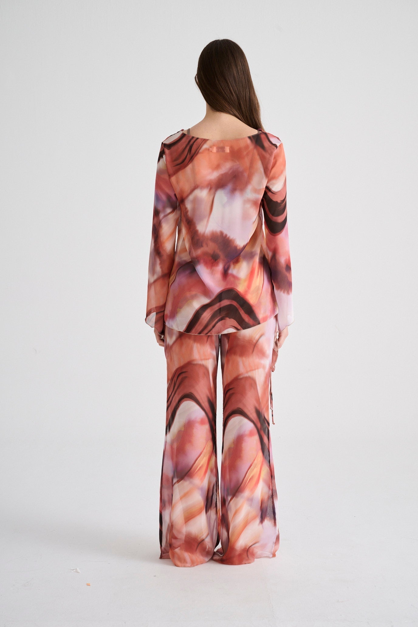 Orilla Bottom Print Rosa