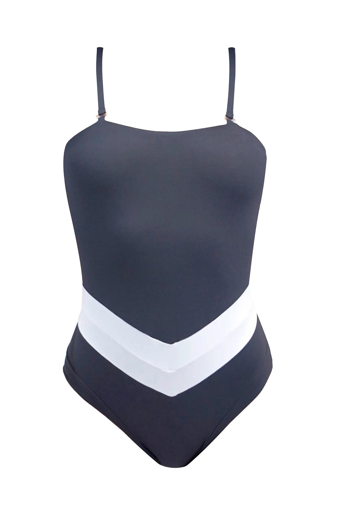 Vee convertible one piece swimsuit