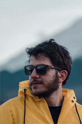 Arrecife Dark Wooden Sunglasses - INTI