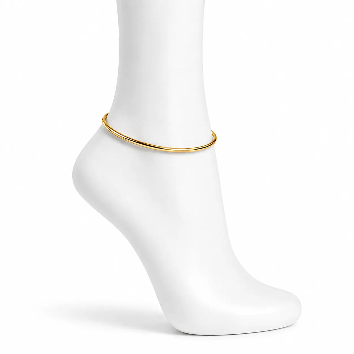 Simple Modern Gold Anklet